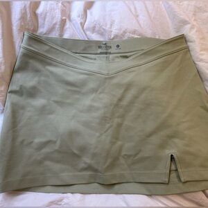 Hollister Ultra High-Rise A-Line Skort Light Green